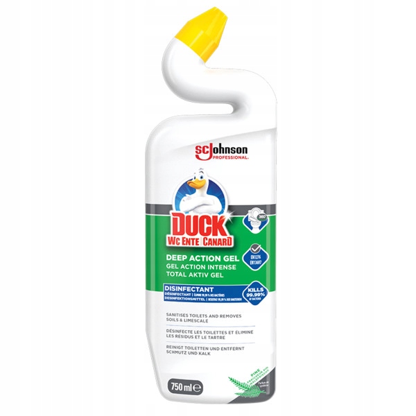 DUCK ACTION GEL PINE 750ML żel do czyszczenia toalet