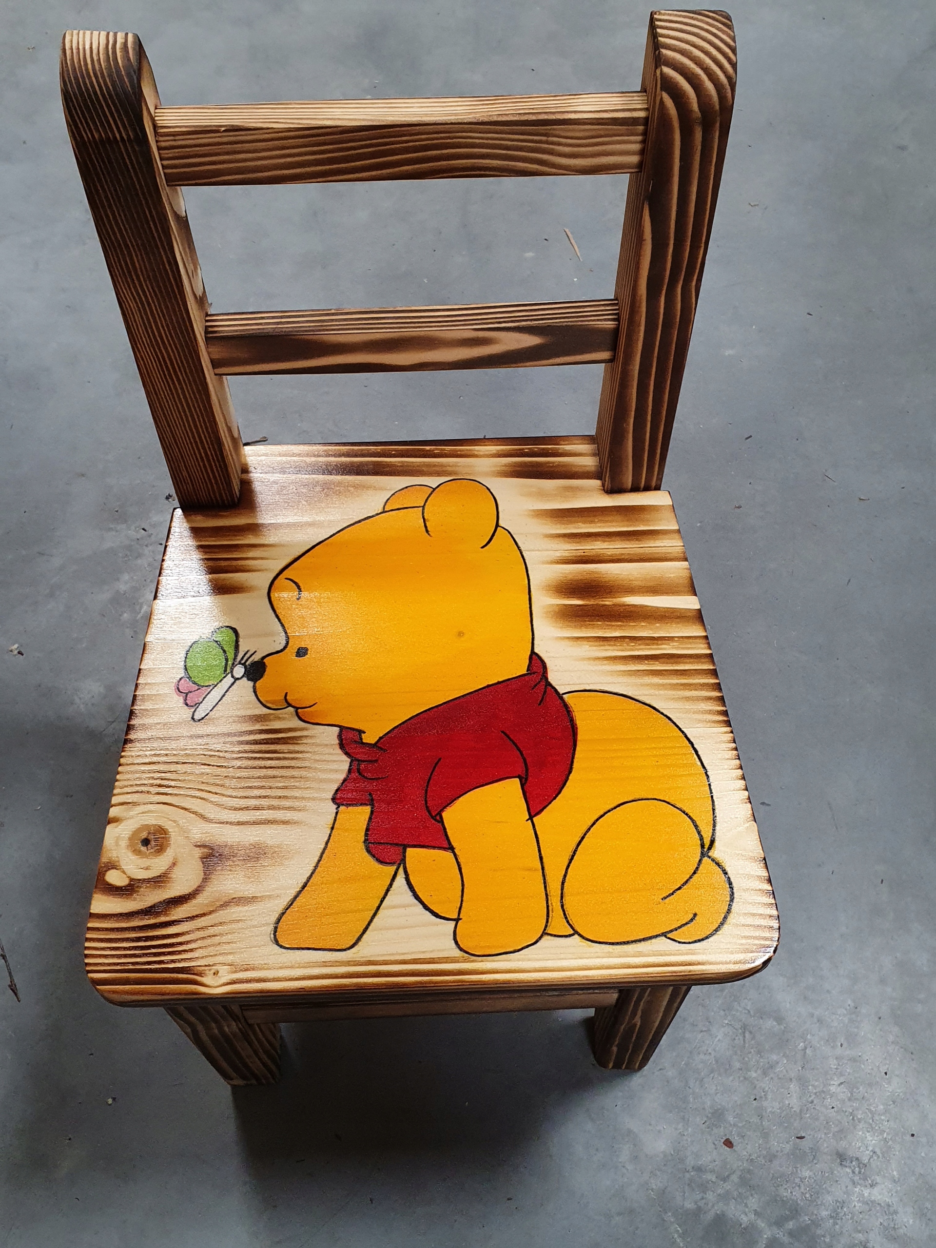 Drewniane krzesełko dziecięce -NOWOŚĆ Marka inna