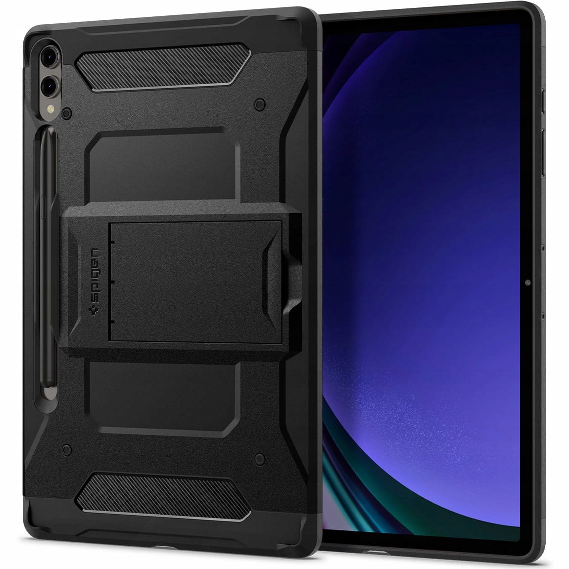 Pouzdro Spigen pro Galaxy Tab S10 Plus S9 Fe Plus S9 Plus, pouzdro se stojánkem