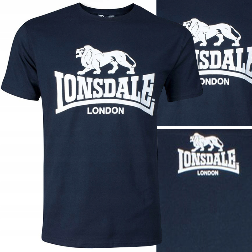 Koszulka t-shirt LONSDALE LONDON LOGO PUNCH_M