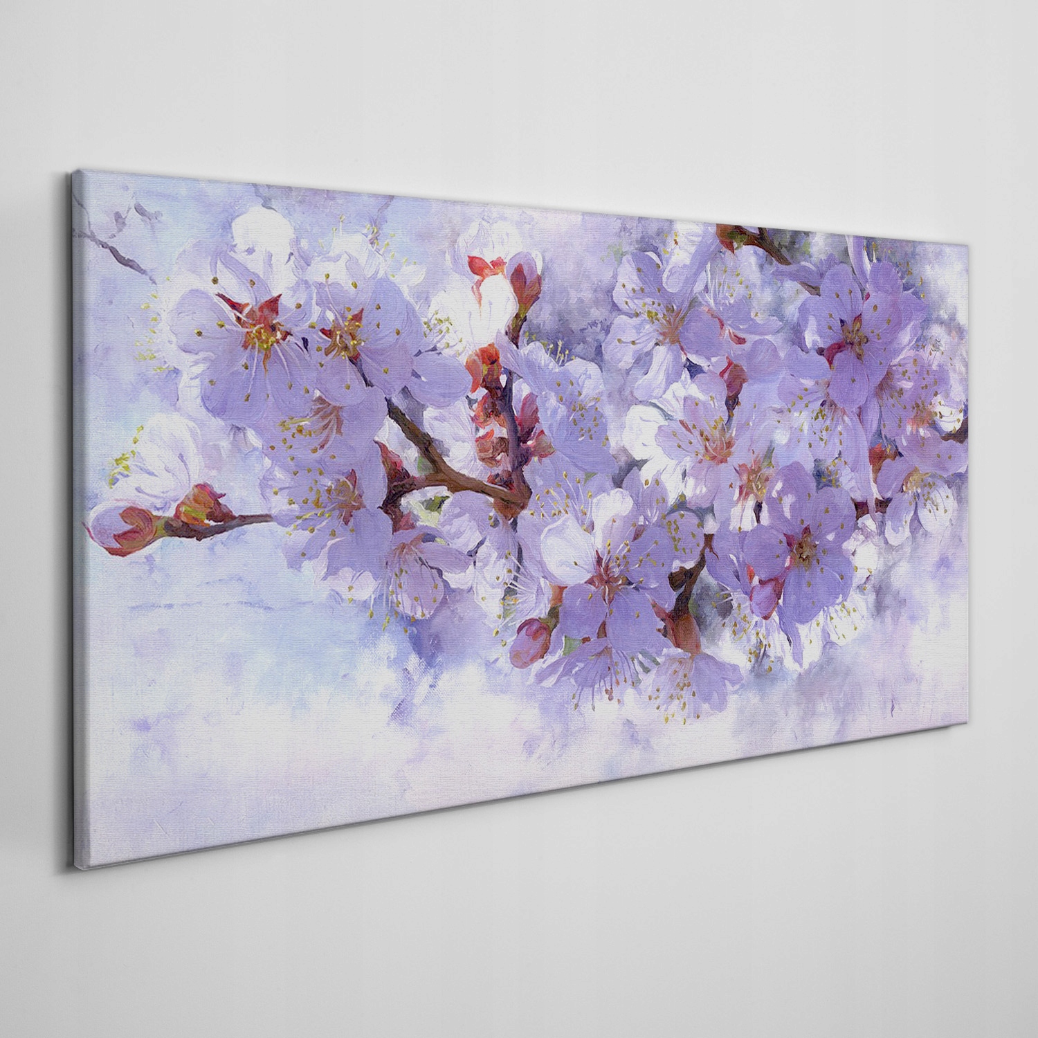 

Obraz na płótnie Malarstwo gałąź kwiaty 140x70 cm