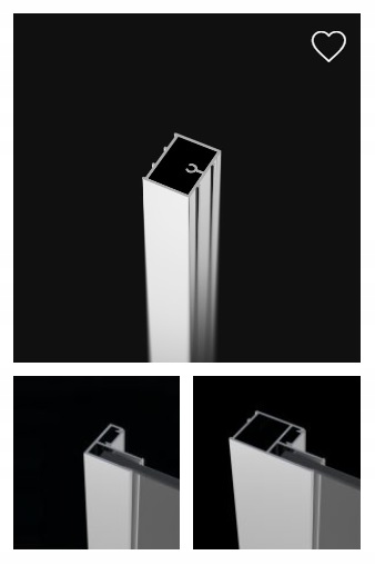 Drzwi prysznicowe RADAWAY Eos DWJ II 110x195 PRAWE Linia Eos DWJ II