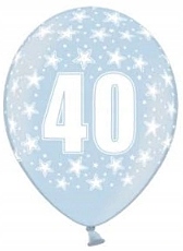

Balon Strong 30cm z okazji 40 Urodzin