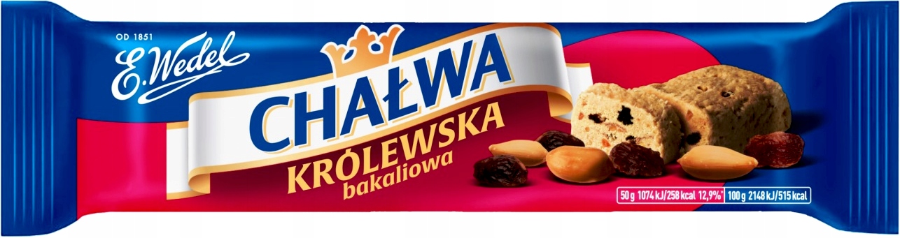 Wedel Chalva Královská Bakaliová Originální 50g x 20 Kusů