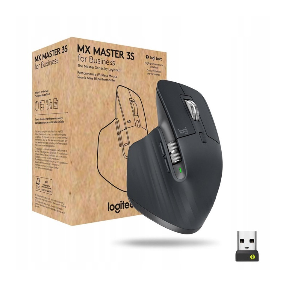 Logitech MX Master 3S, mysz bezprzewodowa