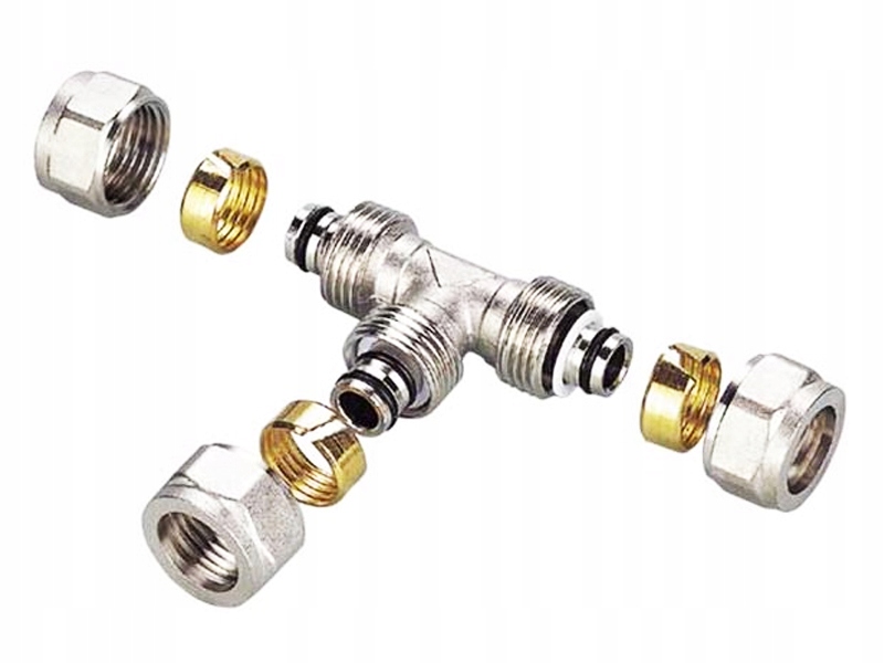 T-rozdělovač Otočný Pex 32x25x32 mm Redukční Silný