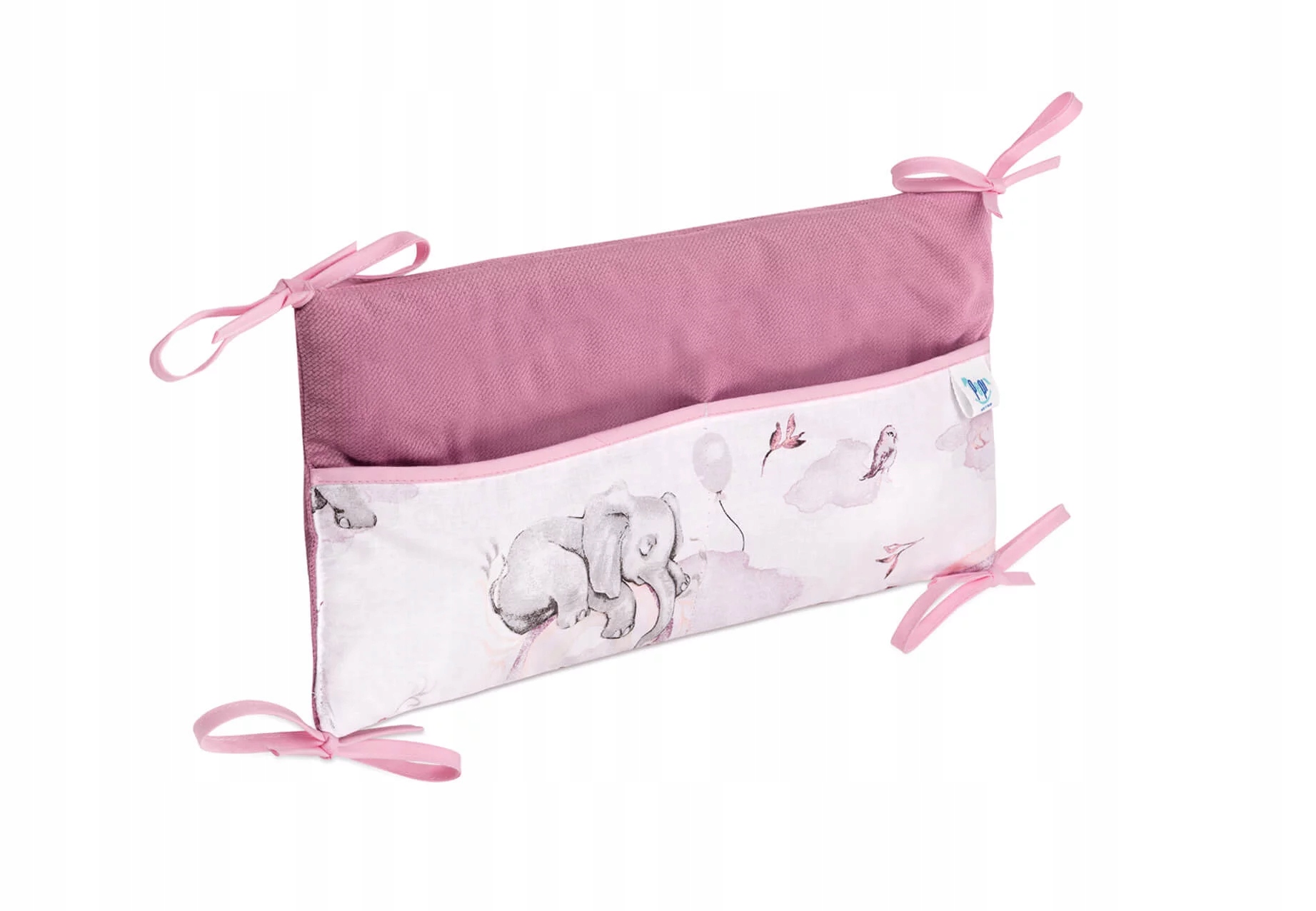 PEPI ORGANIZER ŁÓŻECZKO BAWEŁNA VELVET - 42x22 cm Kolor zielony