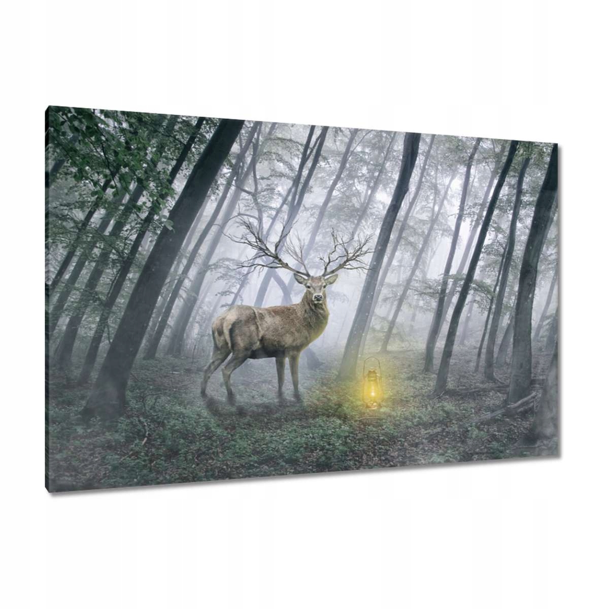Obrazy 120x80 Jelen v lese