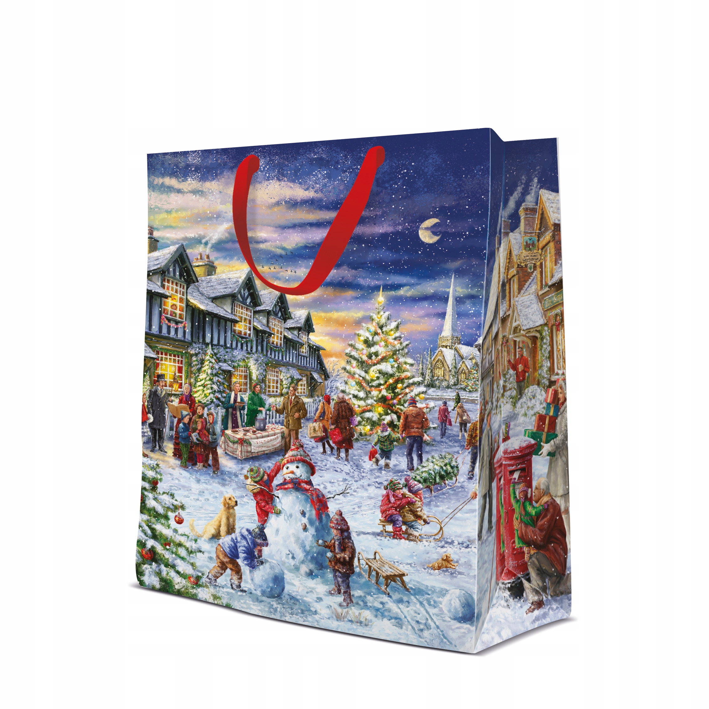 

Torba papier.30x12x41cm Christmas Market/1 sztuka