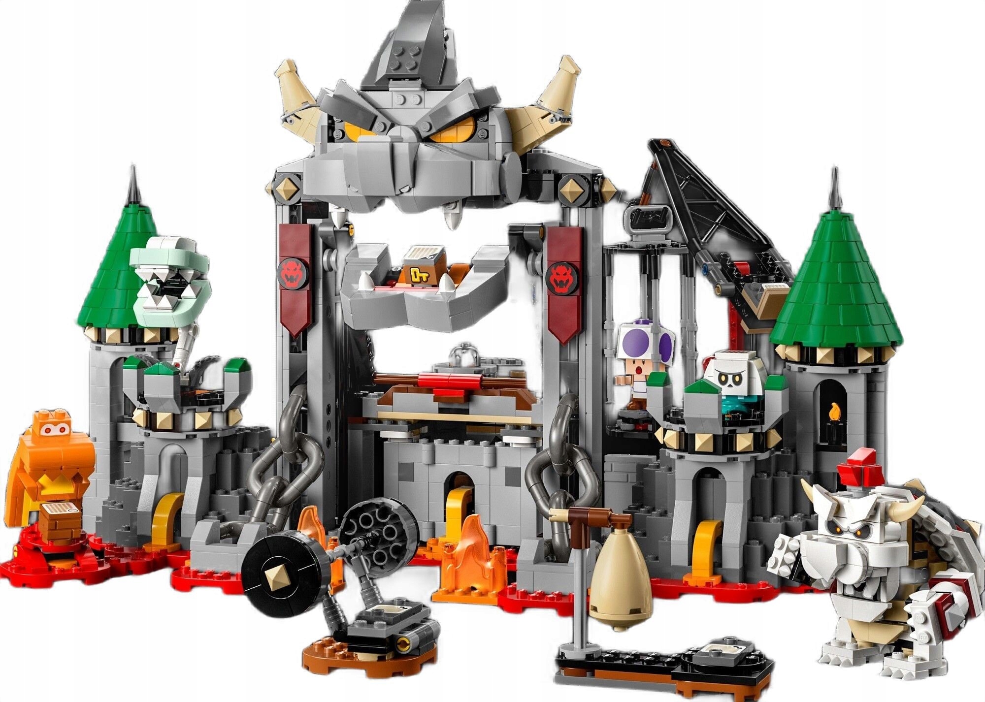 LEGO Super Mario Walka w zamku Dry Bowsera 71423 Marka LEGO