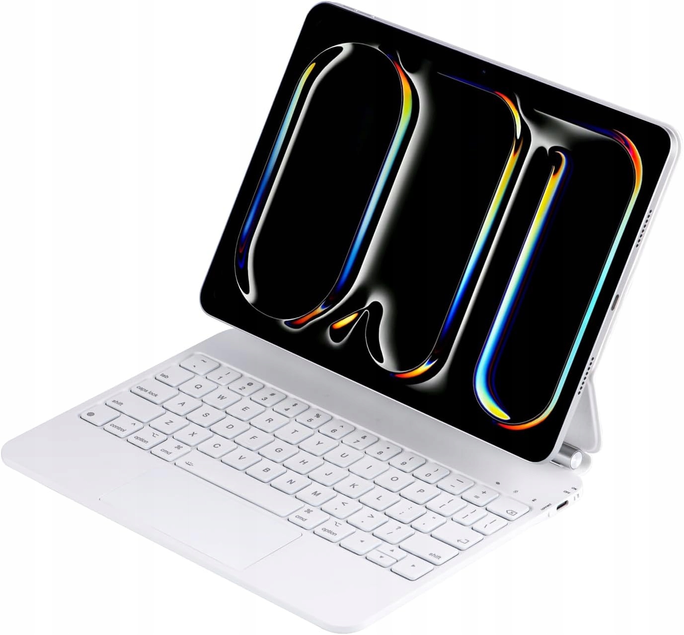 Pouzdro s klávesnicí pro iPad Pro 12 9 a Air 13 M3 M2 Seagtigau Qwertz