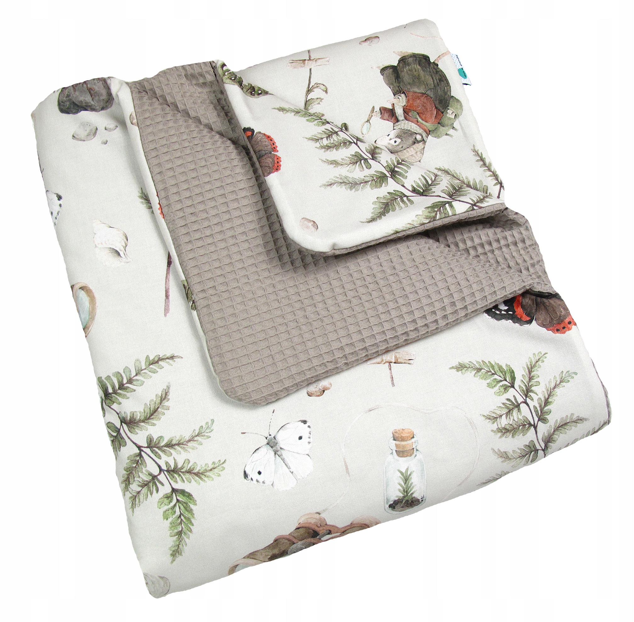 

Kocyk Wafel __ 75x100 Kołderka __ Bawełna Premium