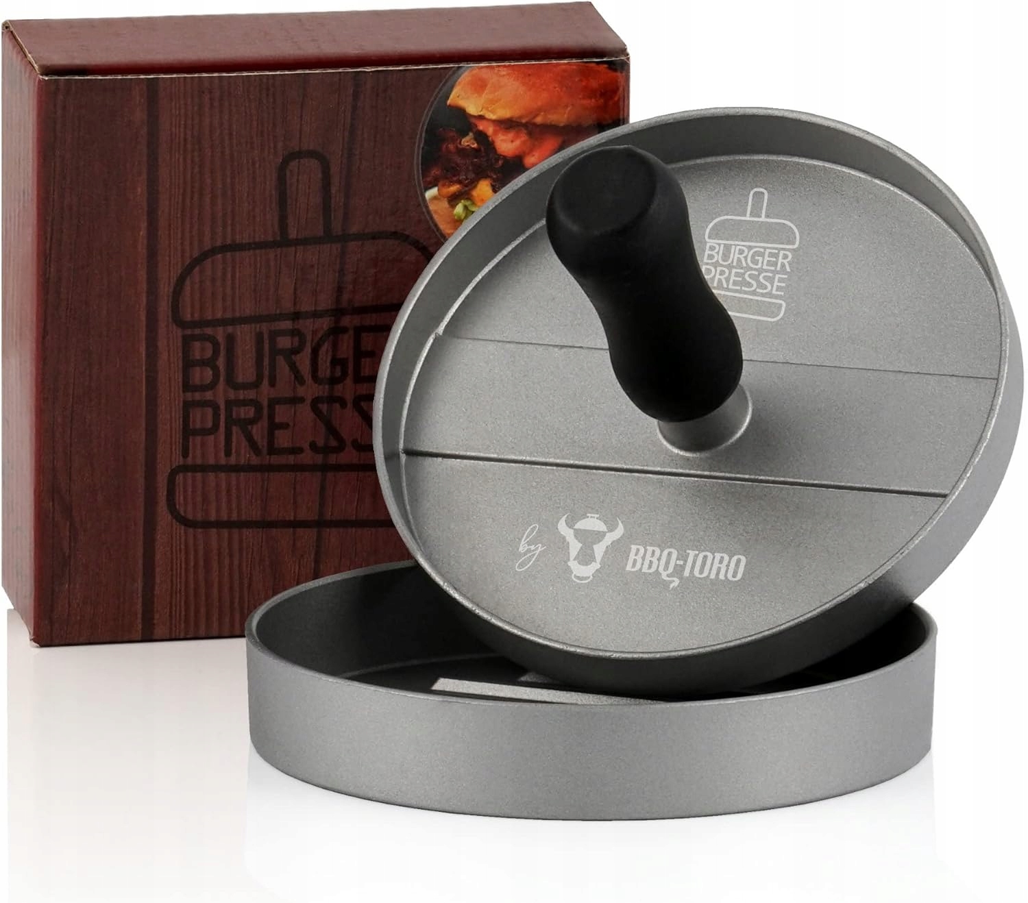 Lis Na Hamburgery Bbq-toro Ø11,8 CM, Hliníkový, Anti-stick Grilovací Povrch