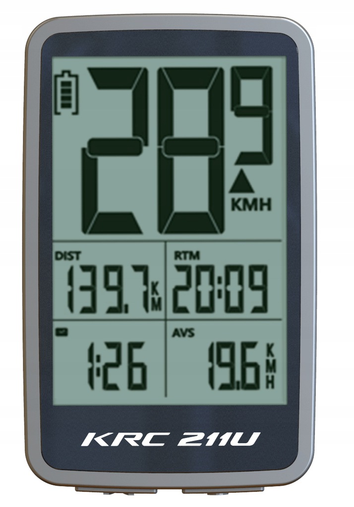 

Licznik Rowerowy Kross Krc 211U 11 Funkcji Czarny