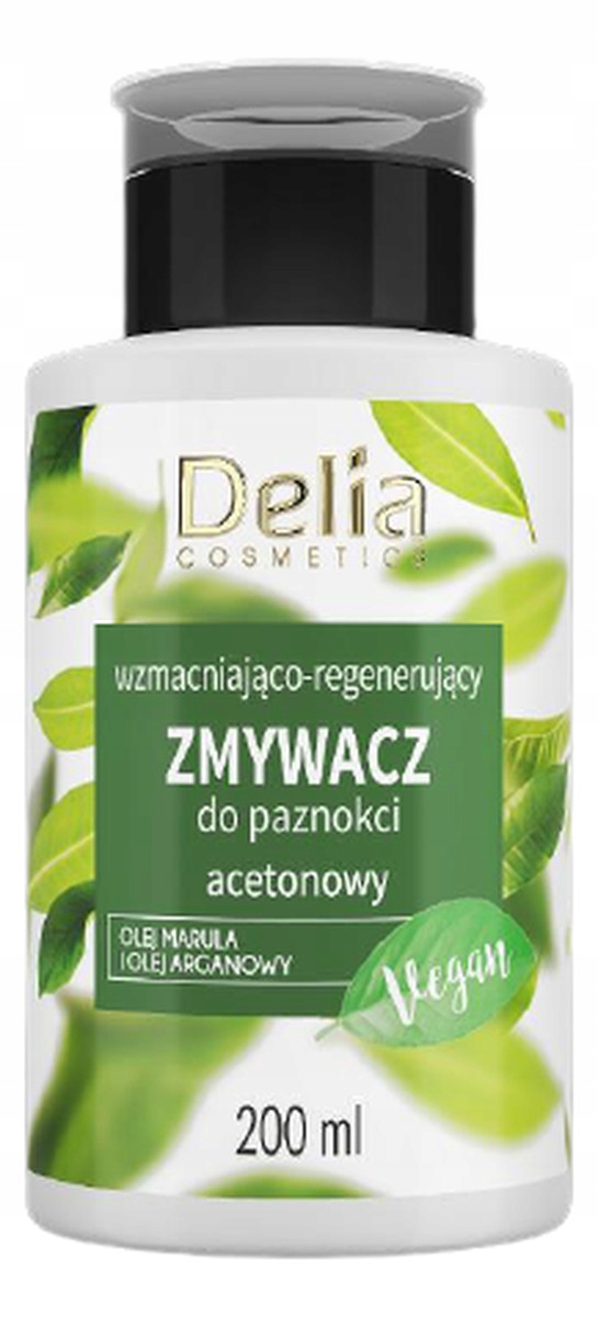 Delia Zmywacz do paznokci z acetonem 200ml