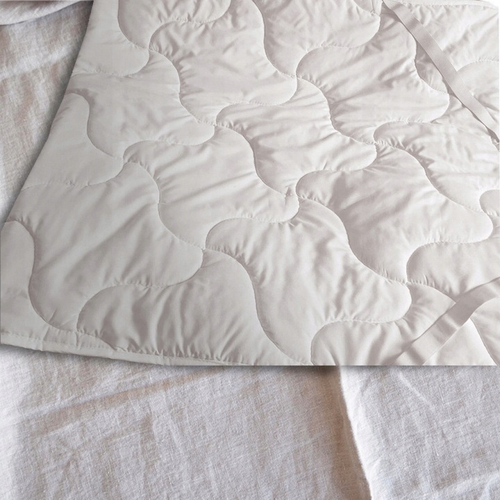 KOŁDRA CAŁOROCZNA ANTYALERGICZNA 200x220 cm MIĘKKA MIKROFIBRA JAKOŚĆ Marka Skandynawski Dom