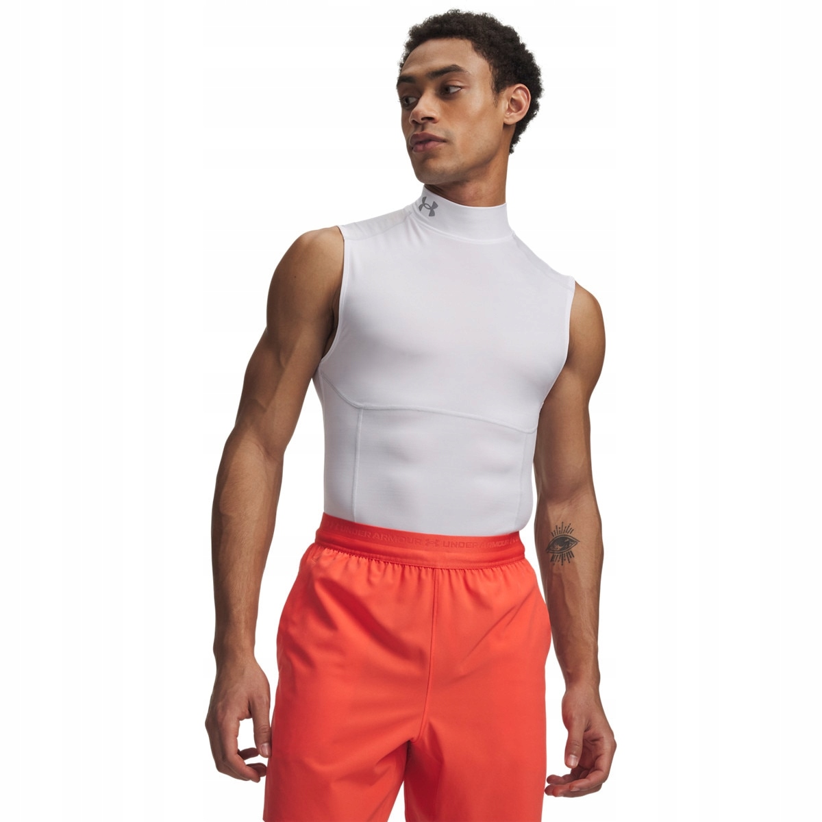 Męska koszulka treningowa Under Armour HeatGear Elite Sleeveless Mock L