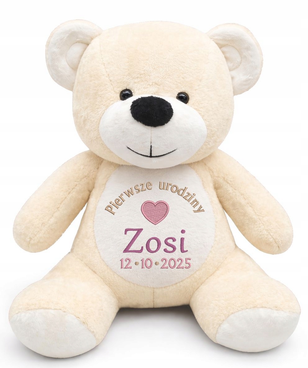 Medvídek Dárek k narozeninám Dárek Výšivka