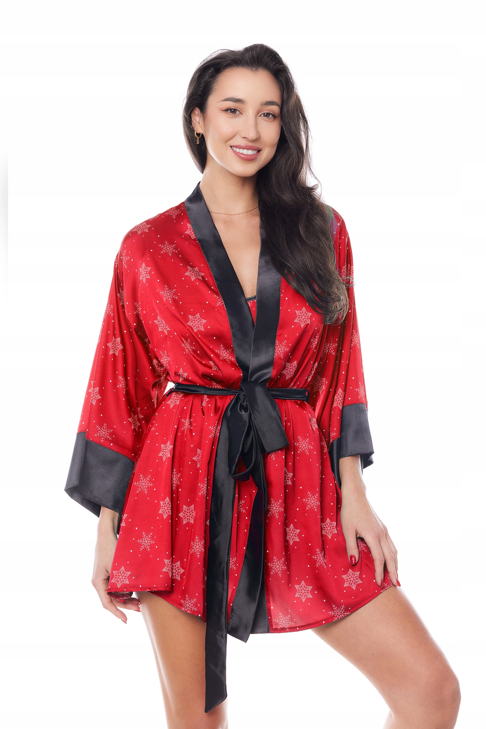 Anais Peniuar Aster Robe Red Red, Xs
