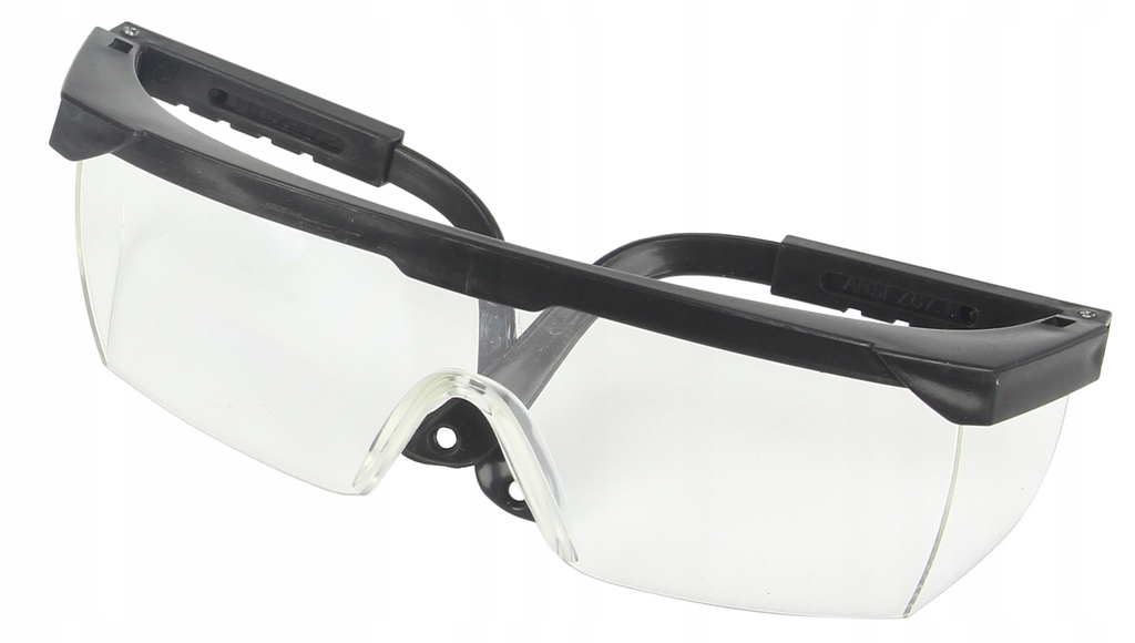OKULARY OCHRONNE GOGLE ROBOCZE BEZBARWNE BHP Model M90250