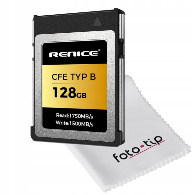 Renice Pslc 128GB Cf express B paměťová karta