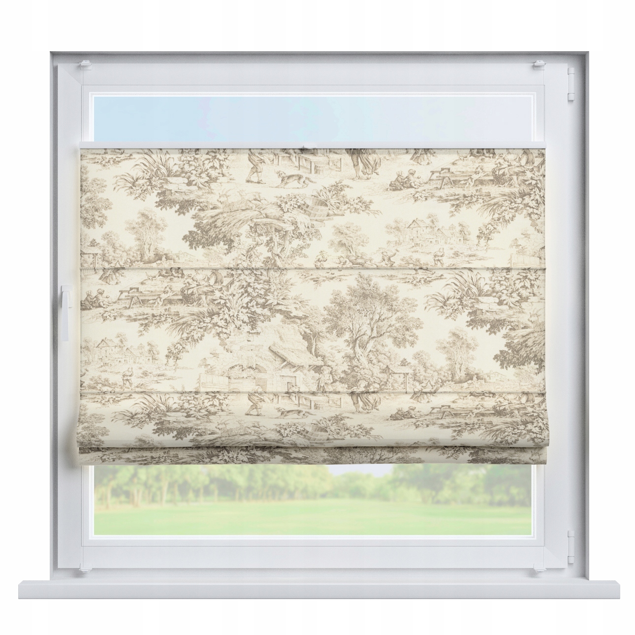 Hotová Roleta plisé Římská Sicílie 140x180 cm béžová