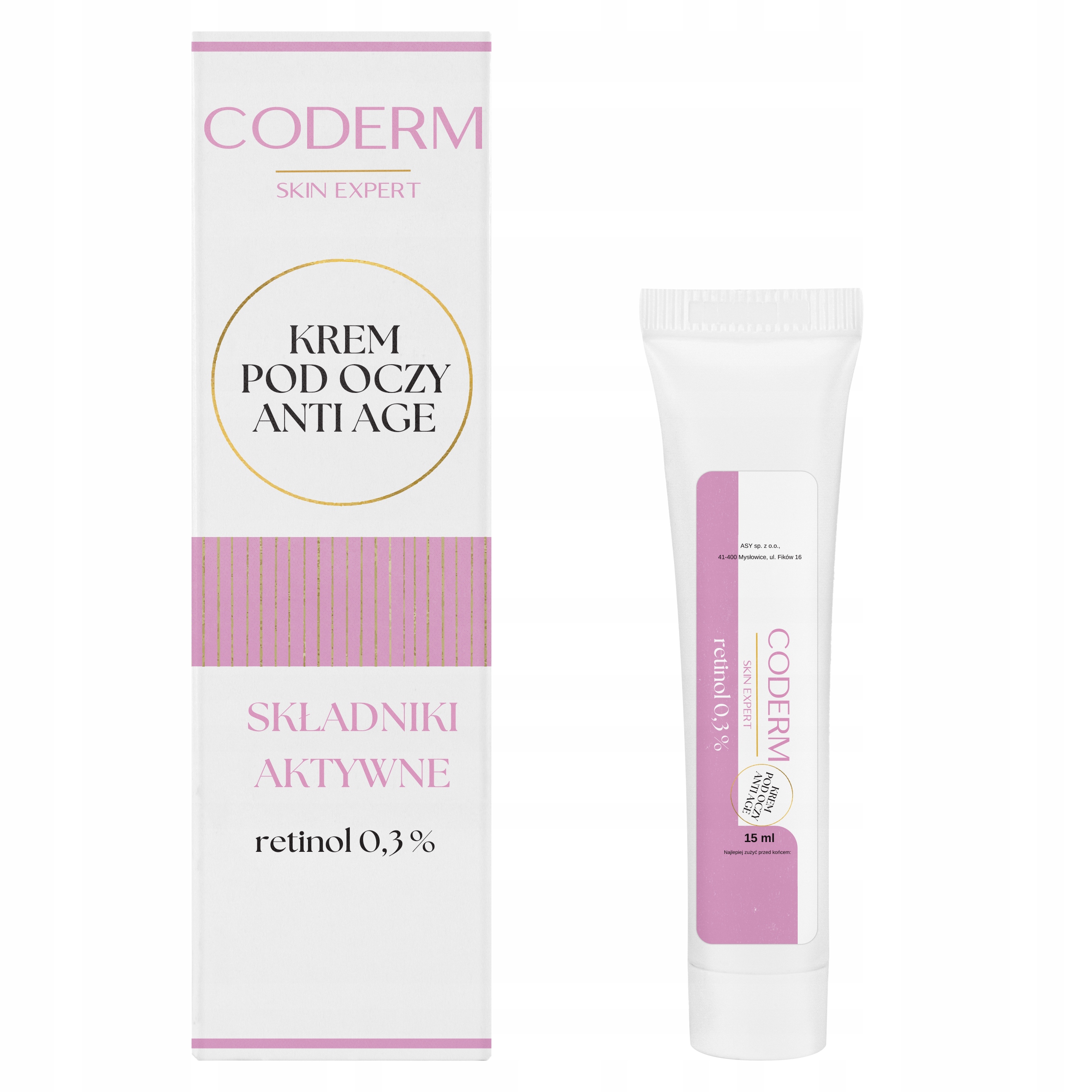 Aktivní oční krém Retinol 0,3% 15 ml