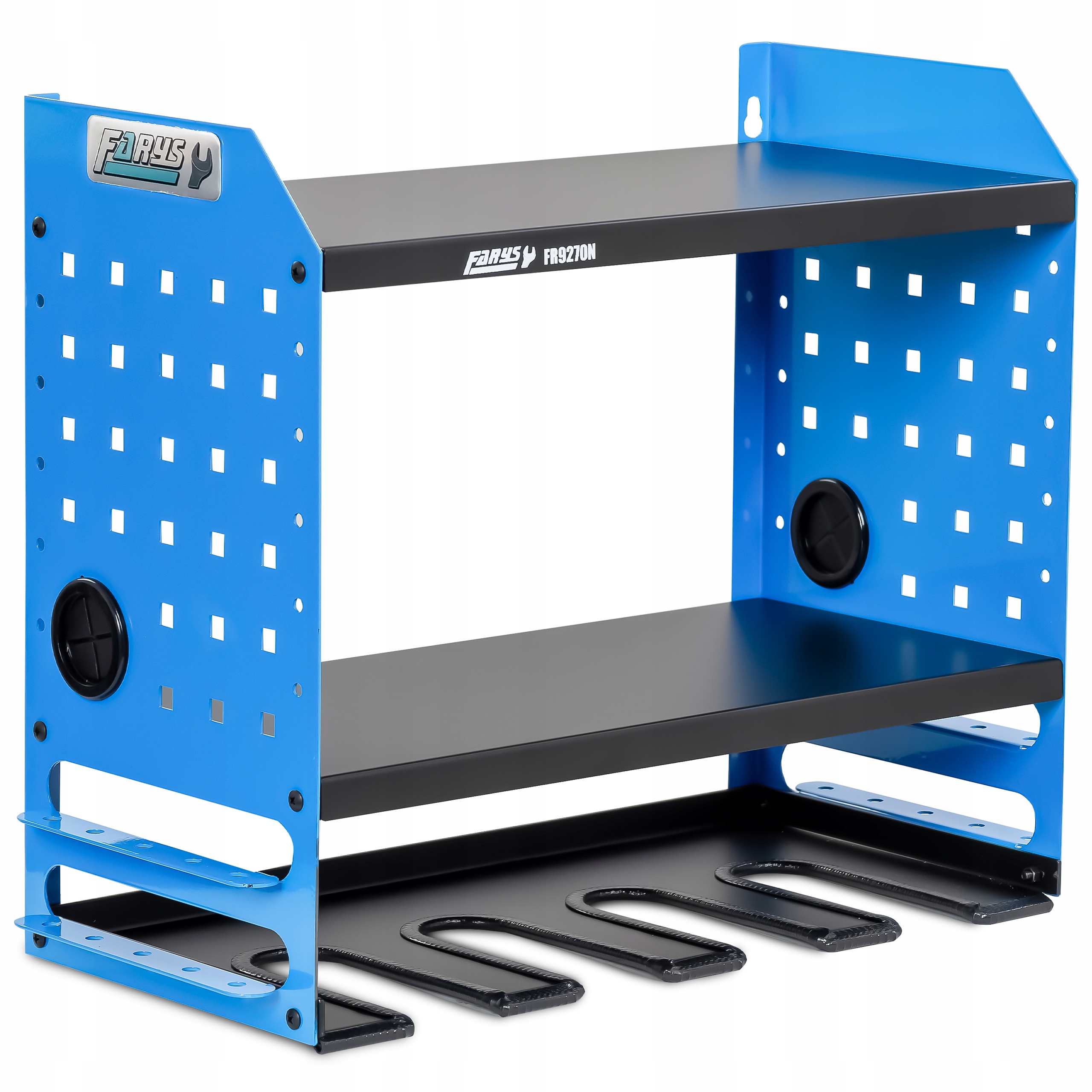 Szafka wisząca na elektronarzędzia Farys z 4 uchwytami 46x41x22 cm