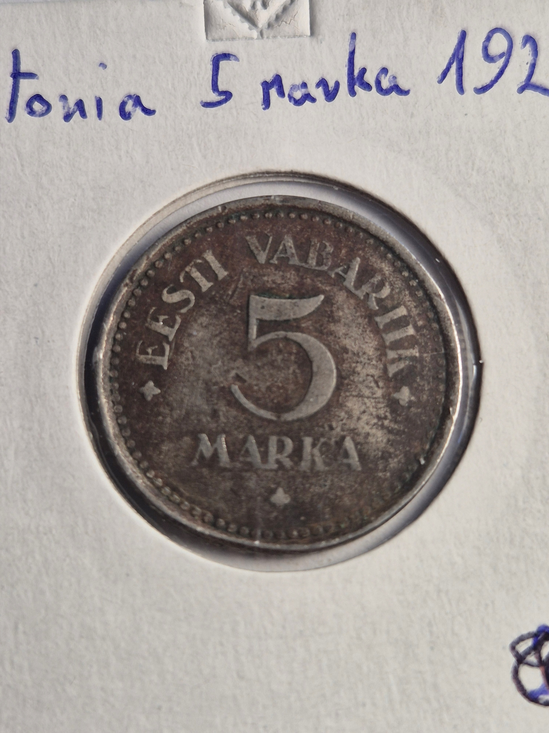 5 marek 1922 Estonia