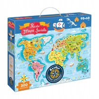 

Puzzle Czuczu Mapa Świata 300