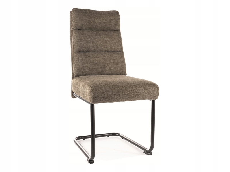 Čalúnená stolička Berry Brego čierna/olivová Sig