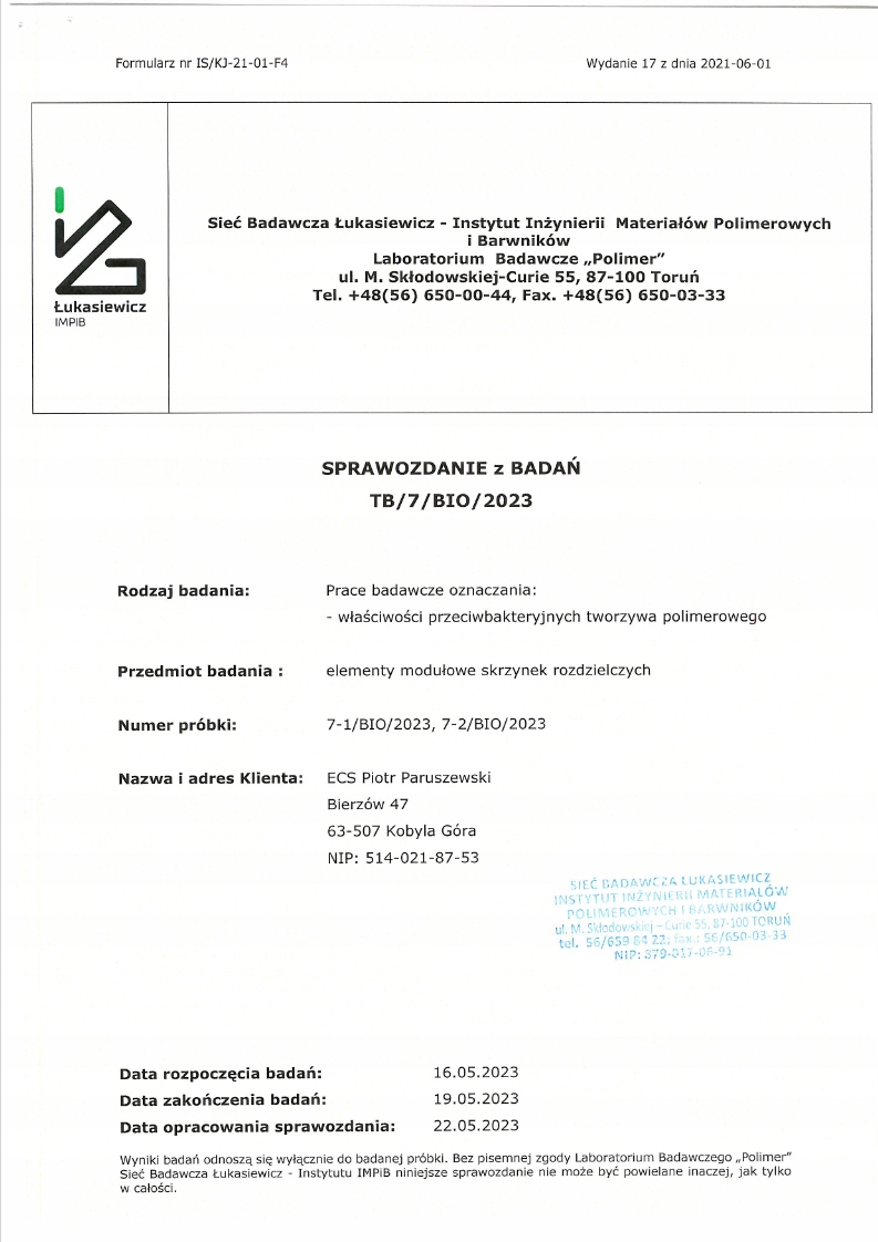 Moduł boczny zamknięty MAX-VENT dodatek srebra Marka inna