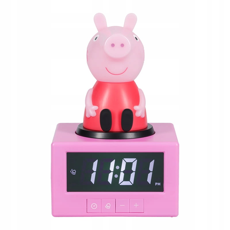 Lampička Budík Icon prasátko Pepa prasátko Peppa noční pro děti