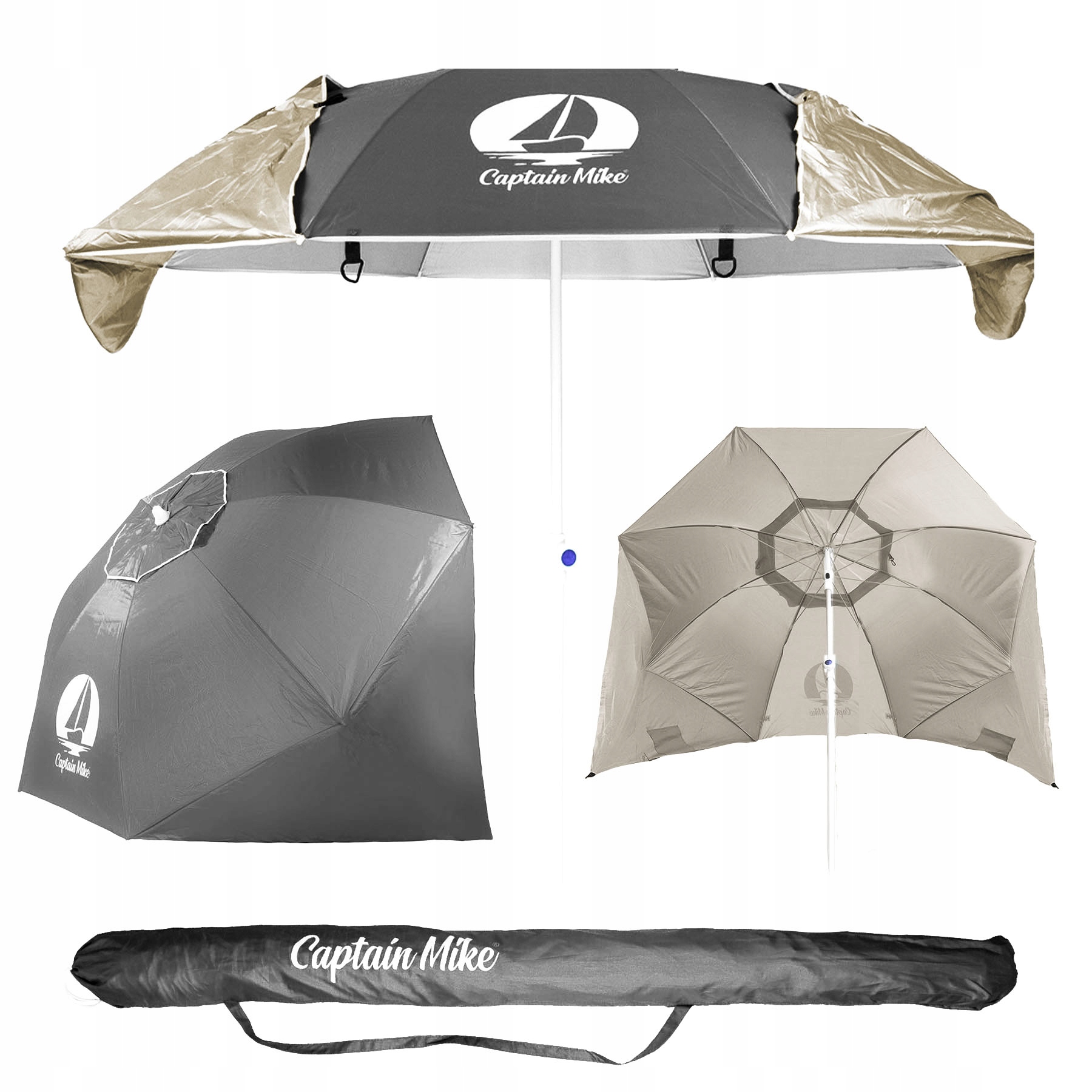 

CM Parasol/namiot plażowy z wentylacją 2,2m,UPF50+