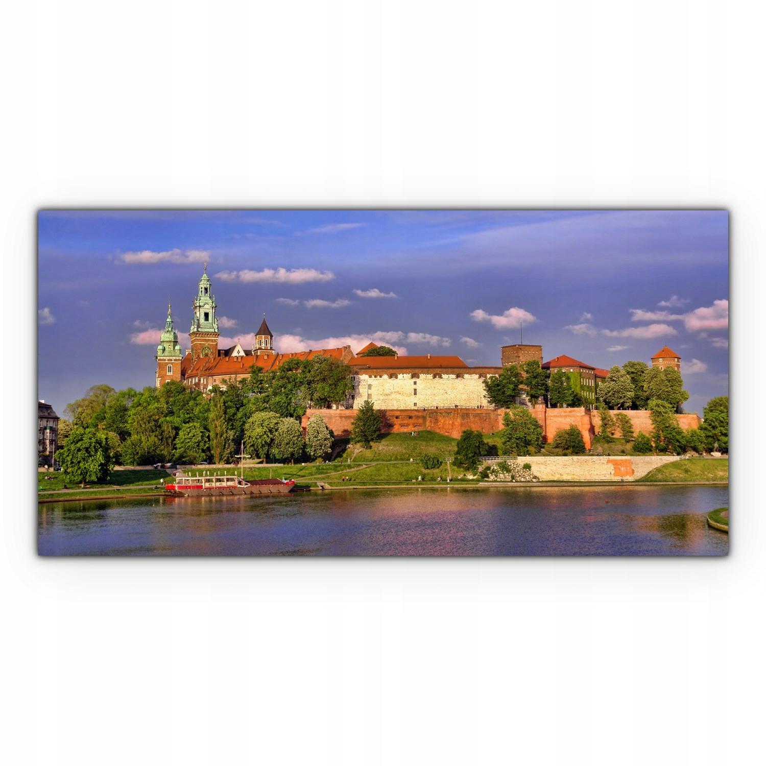 

Canvas do sypialni 140x70 Zamek Wzgórze Krajobraz