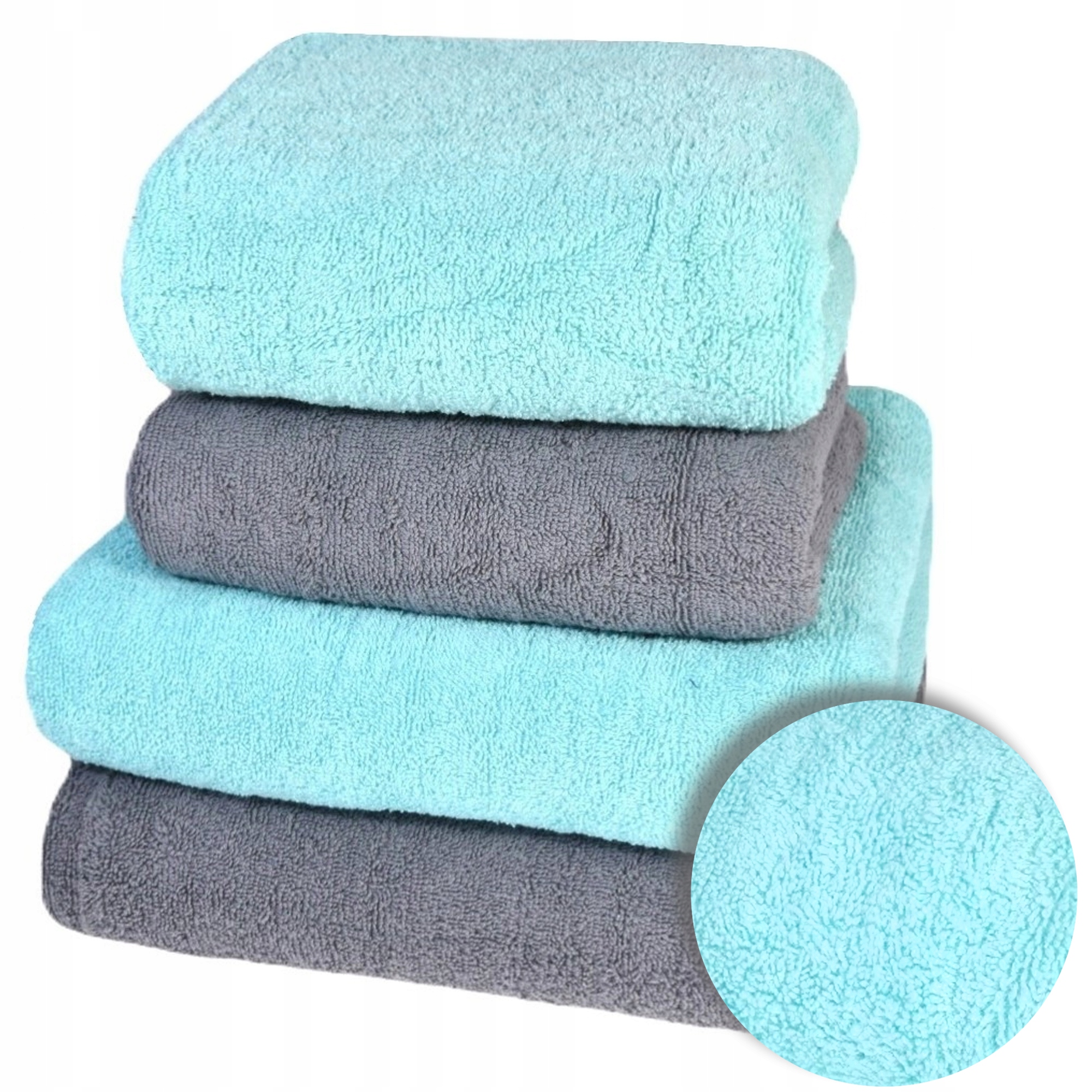 

Komplet Ręczników Kąpielowych 2x 50X100 2x 70X140