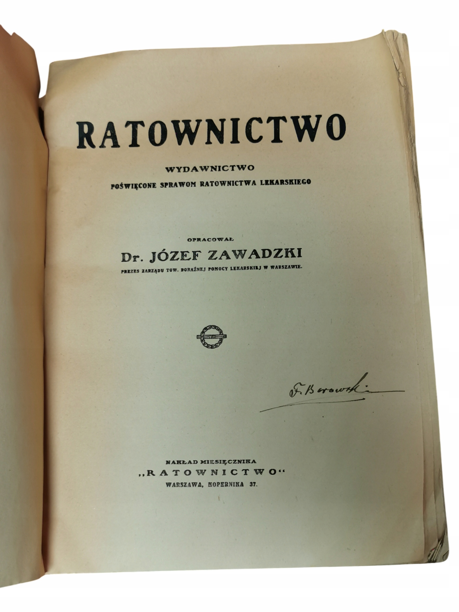 Ratownictwo Józef Zawadzki