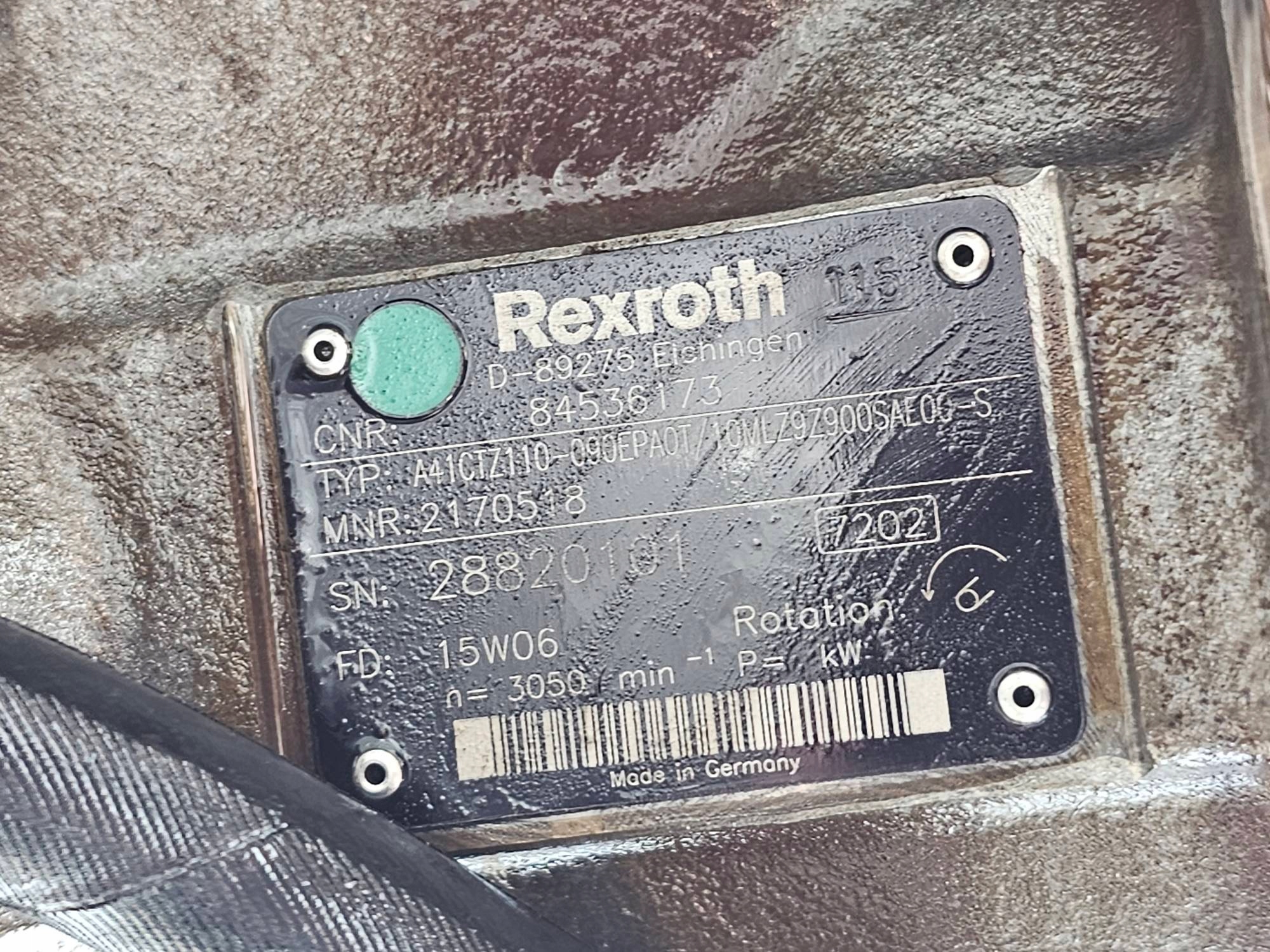 Pompe REXROTH A41CT A41CTZ110 STEYR CASE 6230 CVT