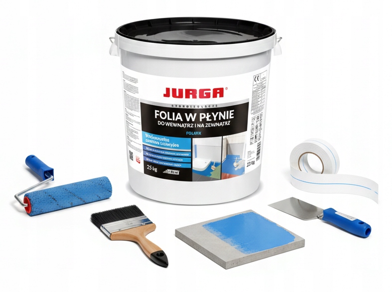 Folmix 25kg – elastyczna folia w płynie hydroizolacja do łazienki, kuchni