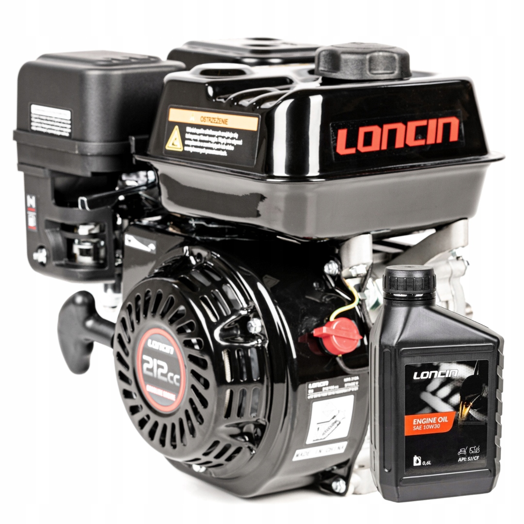 Silnik Loncin G210FA-R Wał Poziomy 19,05MM 7KM 212CM3 Olej Loncin 0,6L
