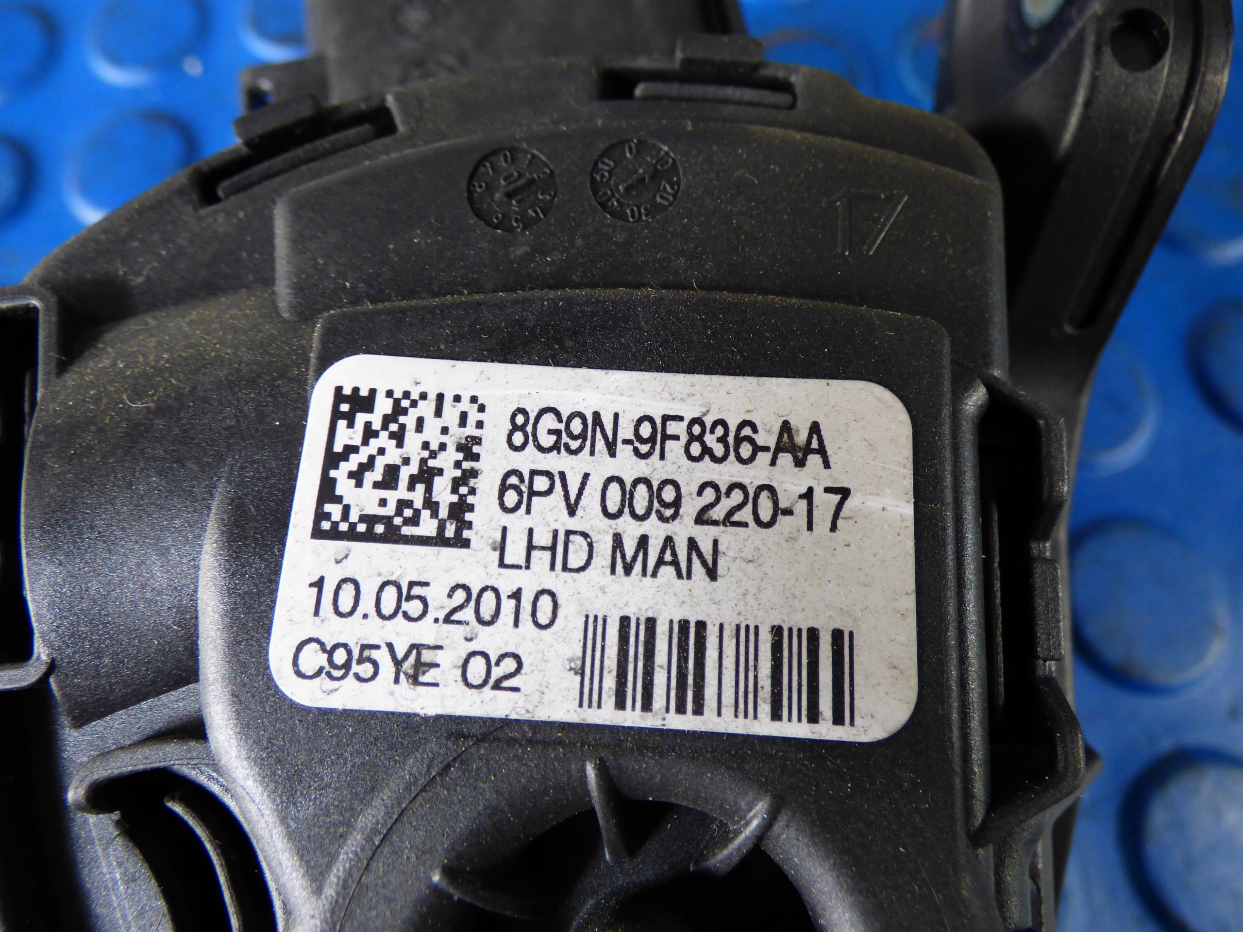 accelerator pedal potentiometer EUROPA VOLVO S60 V60 II