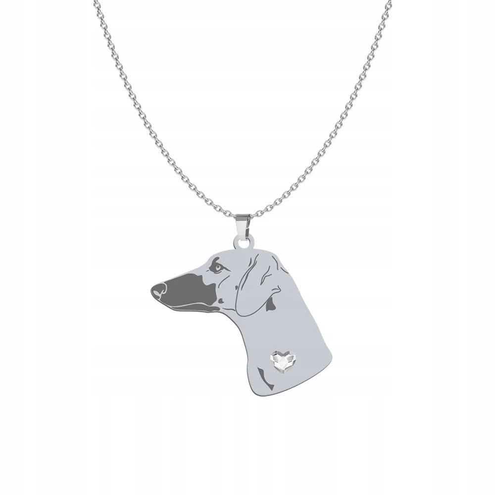 Stříbrný náhrdelník s arabským chrtem 925 Šperky Gravírování Dedikace Bonus