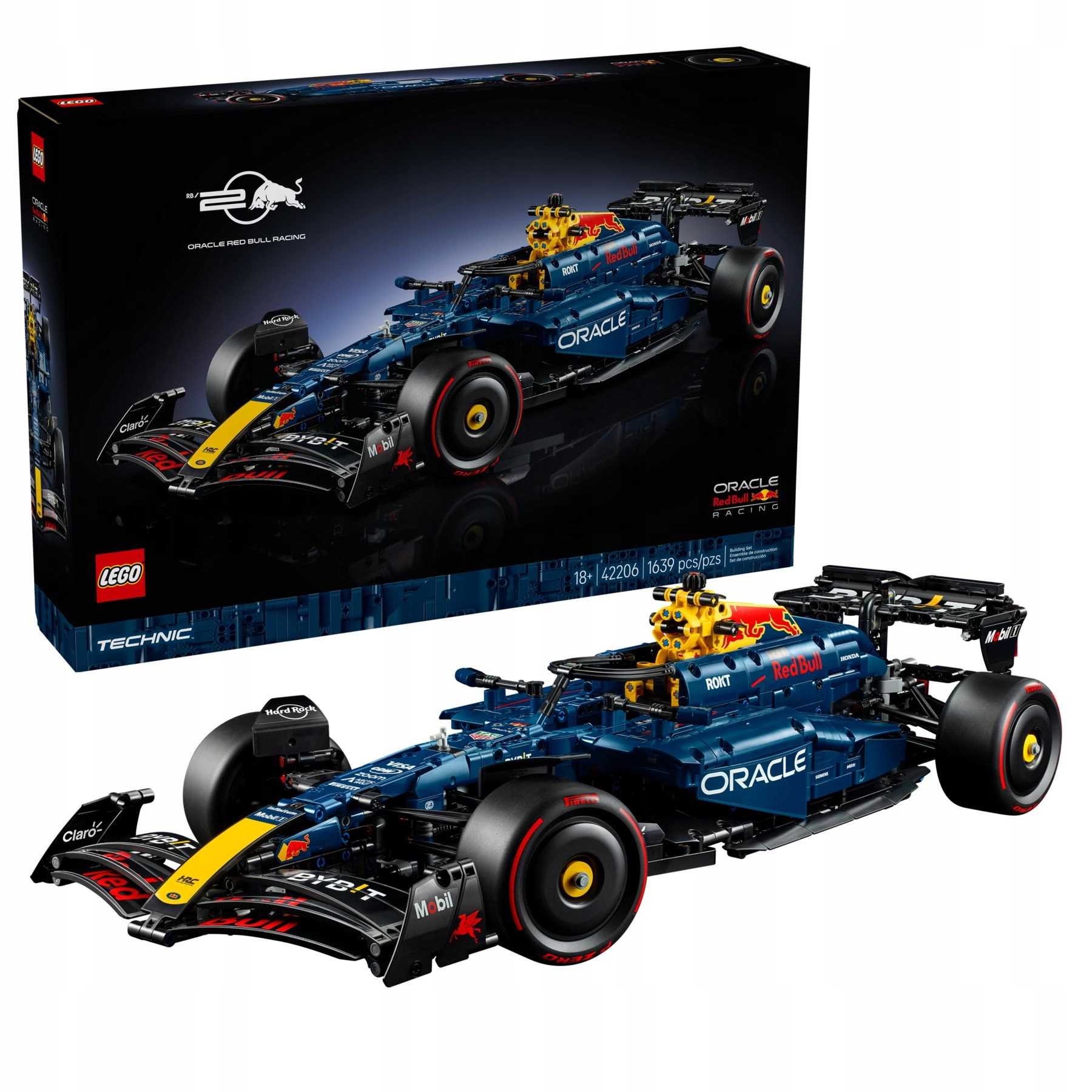stavebnice Lego Technic 42206 Formule F1 Oracle Red Bull Racing RB20