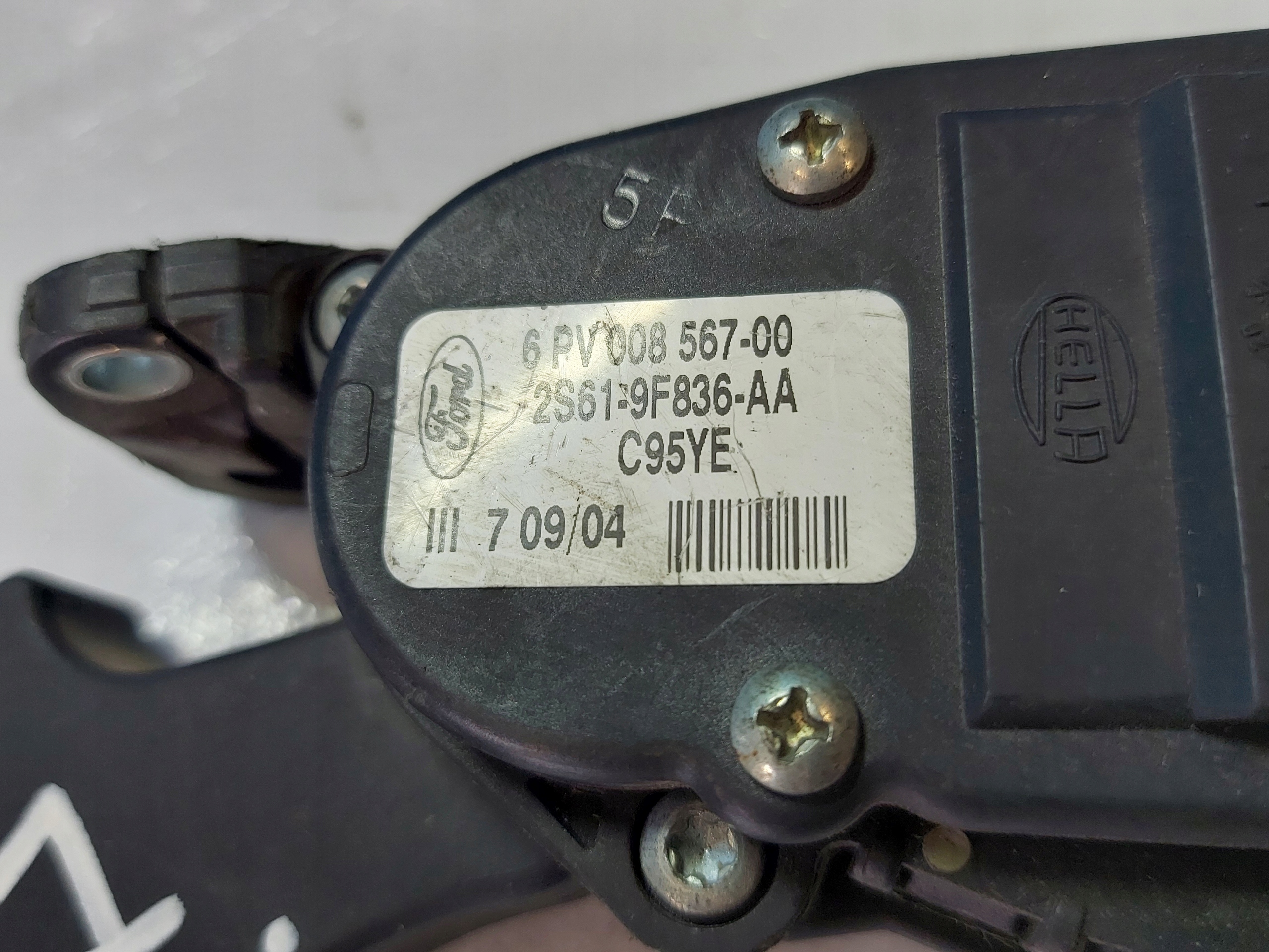 Gaspedal FIESTA TDCI 2S619F836AA