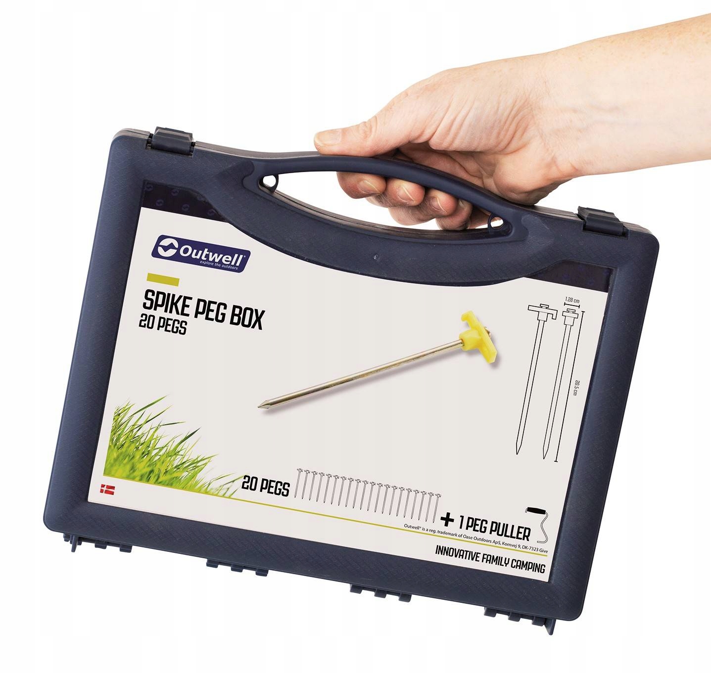 Sada Stanových Kolíků Outwell Spike Peg Box