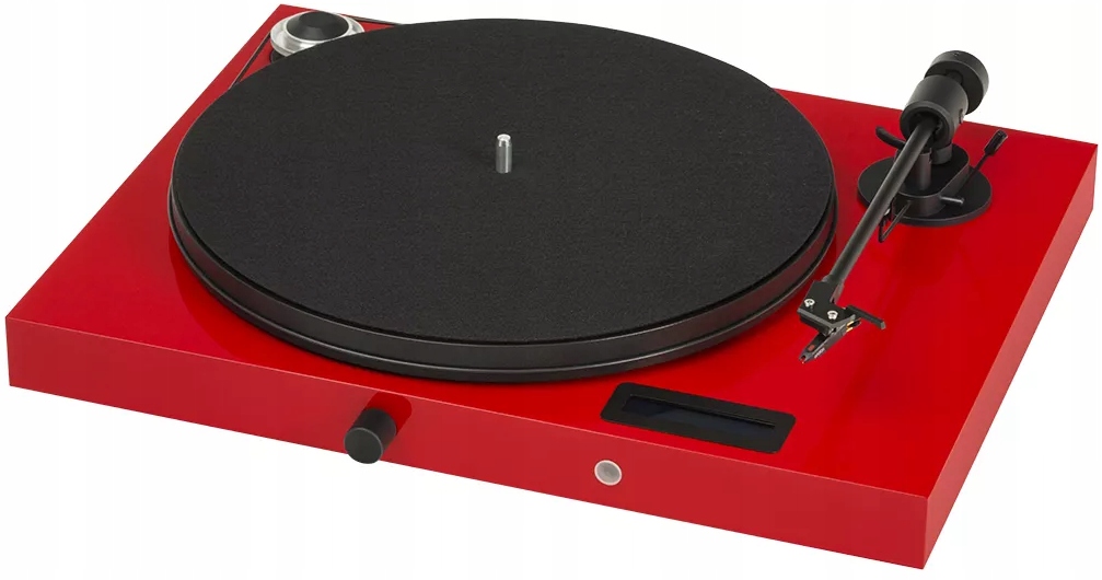 GRAMOFON ALL-IN-ONE WKŁADKA ORTOFON OM5E PROJECT JUKE BOX E CZERWONY