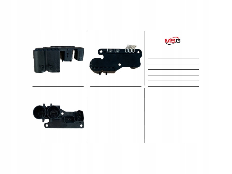 Kontaktní skupina Epa Peugeot 207 06-15 Citroen C3 Picasso 09-17