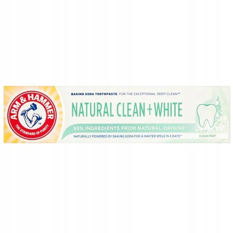 

Arm & Hammer pasta do zębów Natural Clean White 75