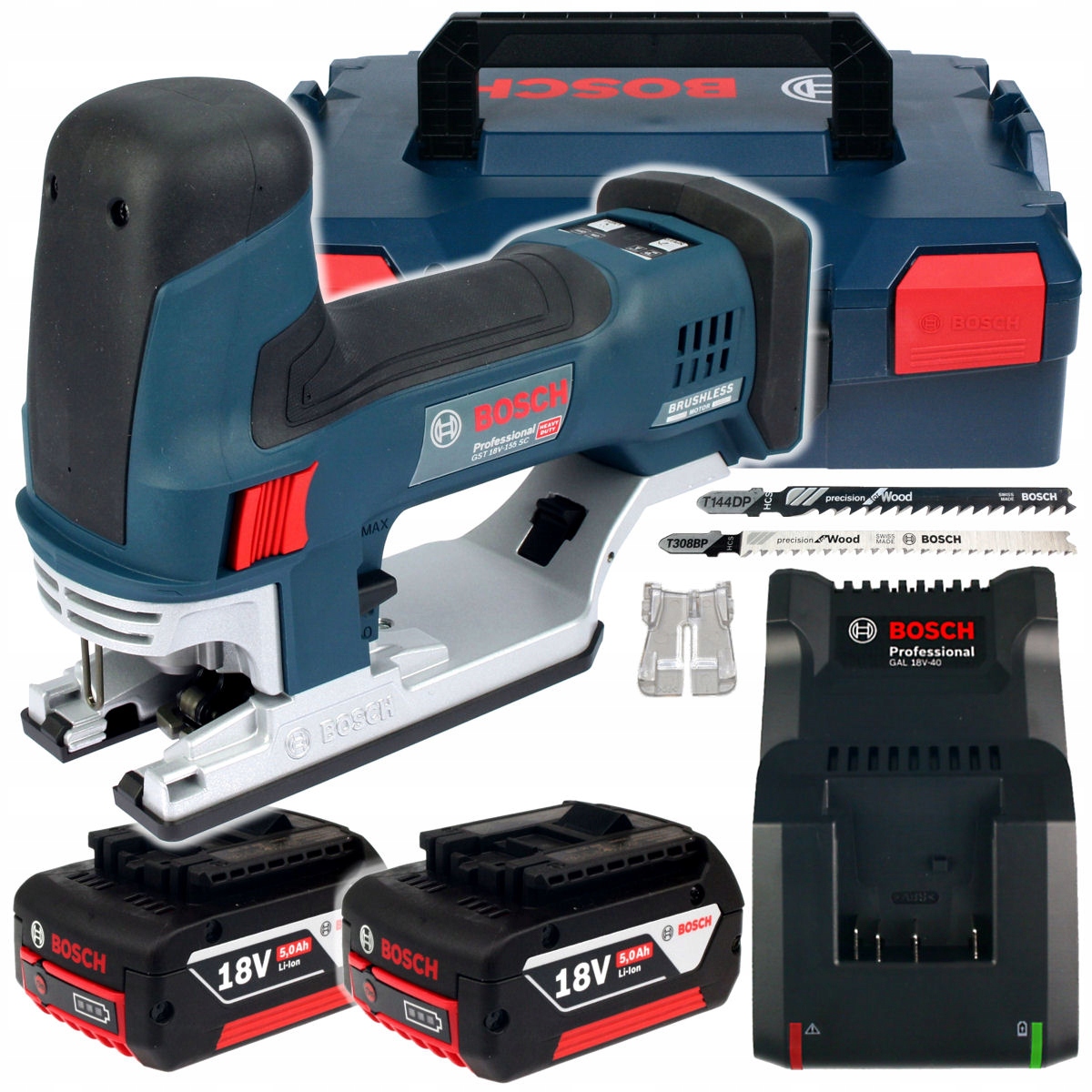 

Wyrzynarka Gst 18V-155 Sc Bosch 2x5,0Ah L-boxx