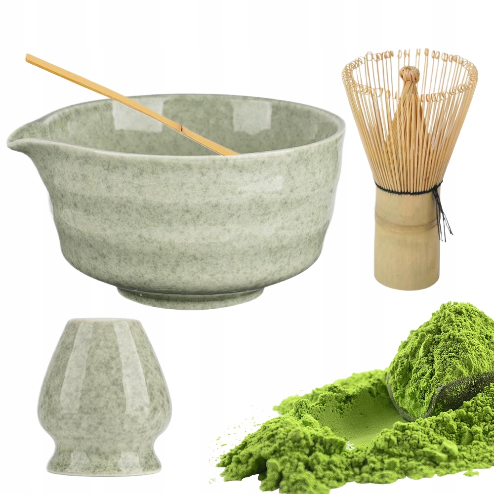 Levně 4V1 Na Čaj Matcha, Sada Metliček Matcha S Metličkou Na Matchu